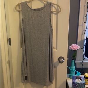 Heather grey tank dress